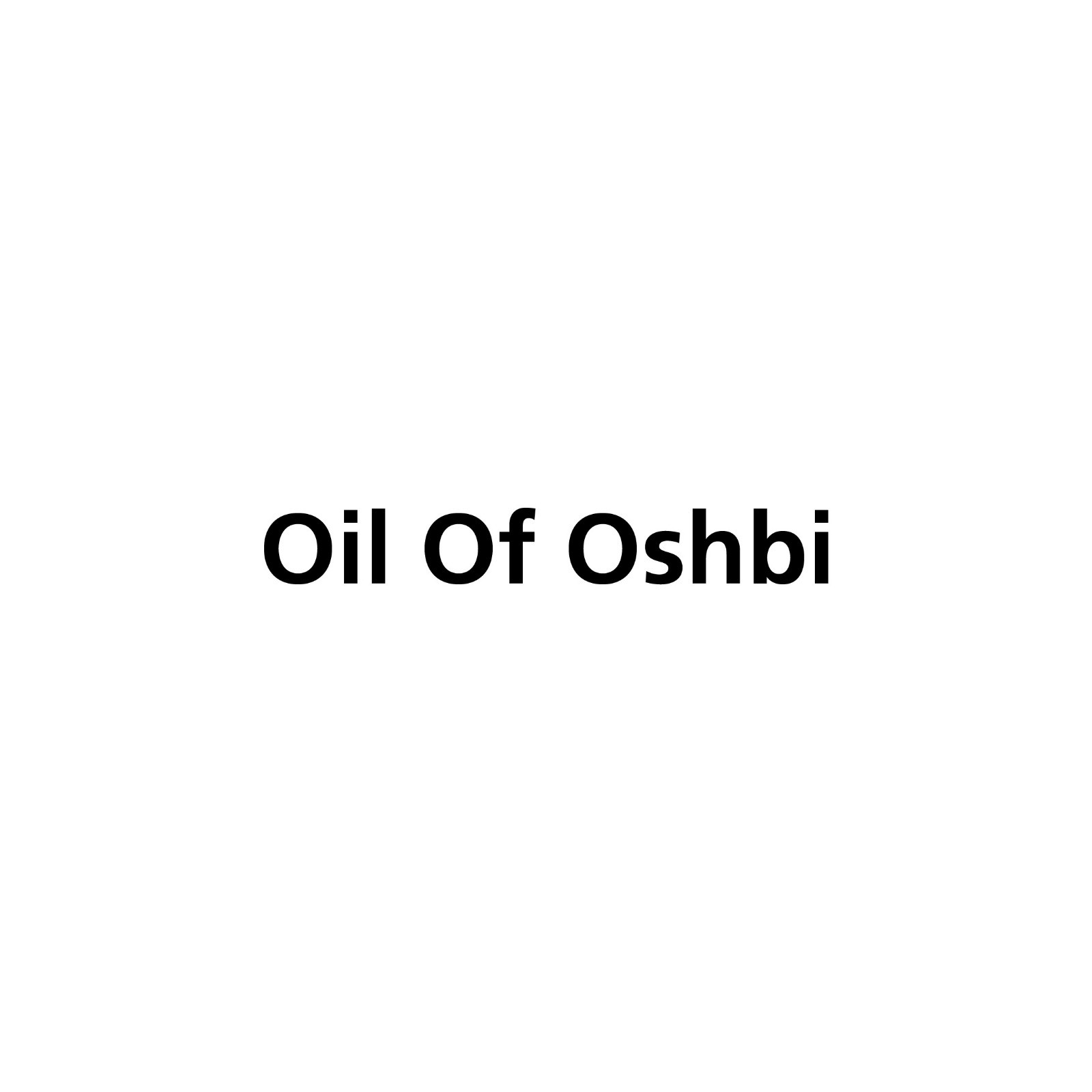 Oil Of Oshbi