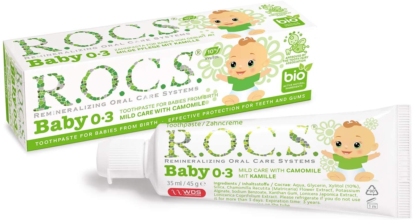 Rocs Baby Mild Care With Camomile (0-3Yrs) T/P 45Gm