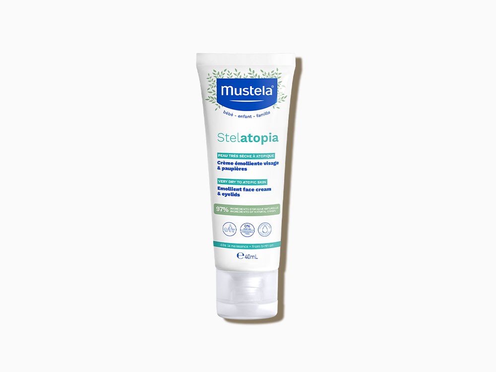 Mustela Stelatopia Emollient Face Cream & Eyelids