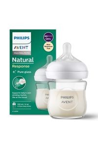 Philips Avent Natural 3.0 Feeding Glass Baby Bottle 120Ml X1