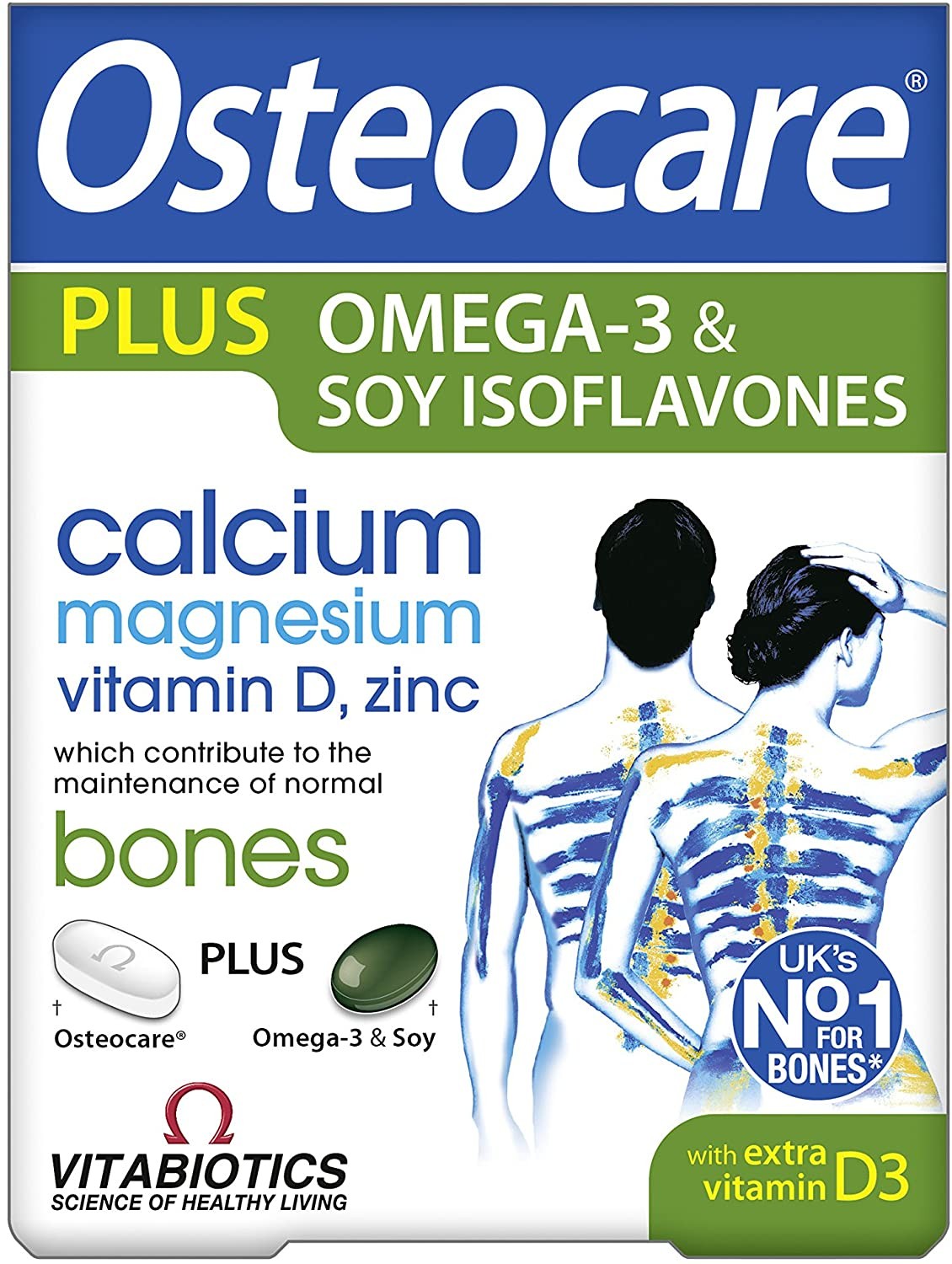 Osteocare Plus Soy Omega3 X28S