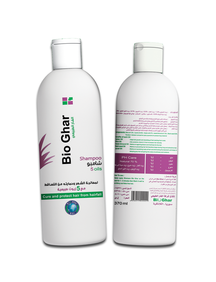Bio Ghar 5 Oils Shampoo 370 Ml