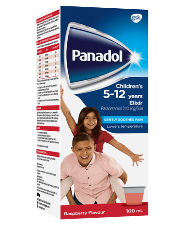 Panadol Syp (5-12Yrs) 100Ml