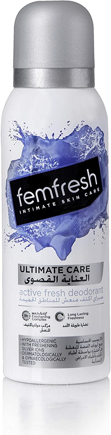 Femfresh Intimate Active Fresh Deo 125Ml