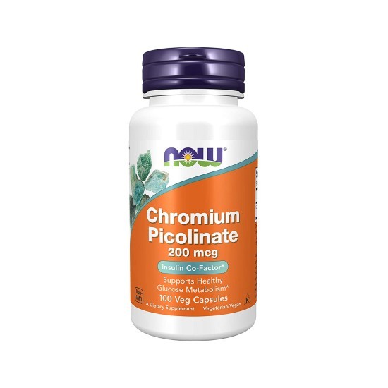 Now Chromium Picolinate 200Mcg 100S
