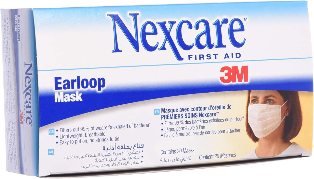 Nexcare Earloop Mask 20S