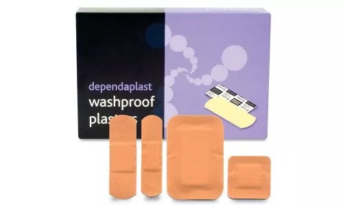 Dependaplast Washproof Plasters Assorted Box Of 100