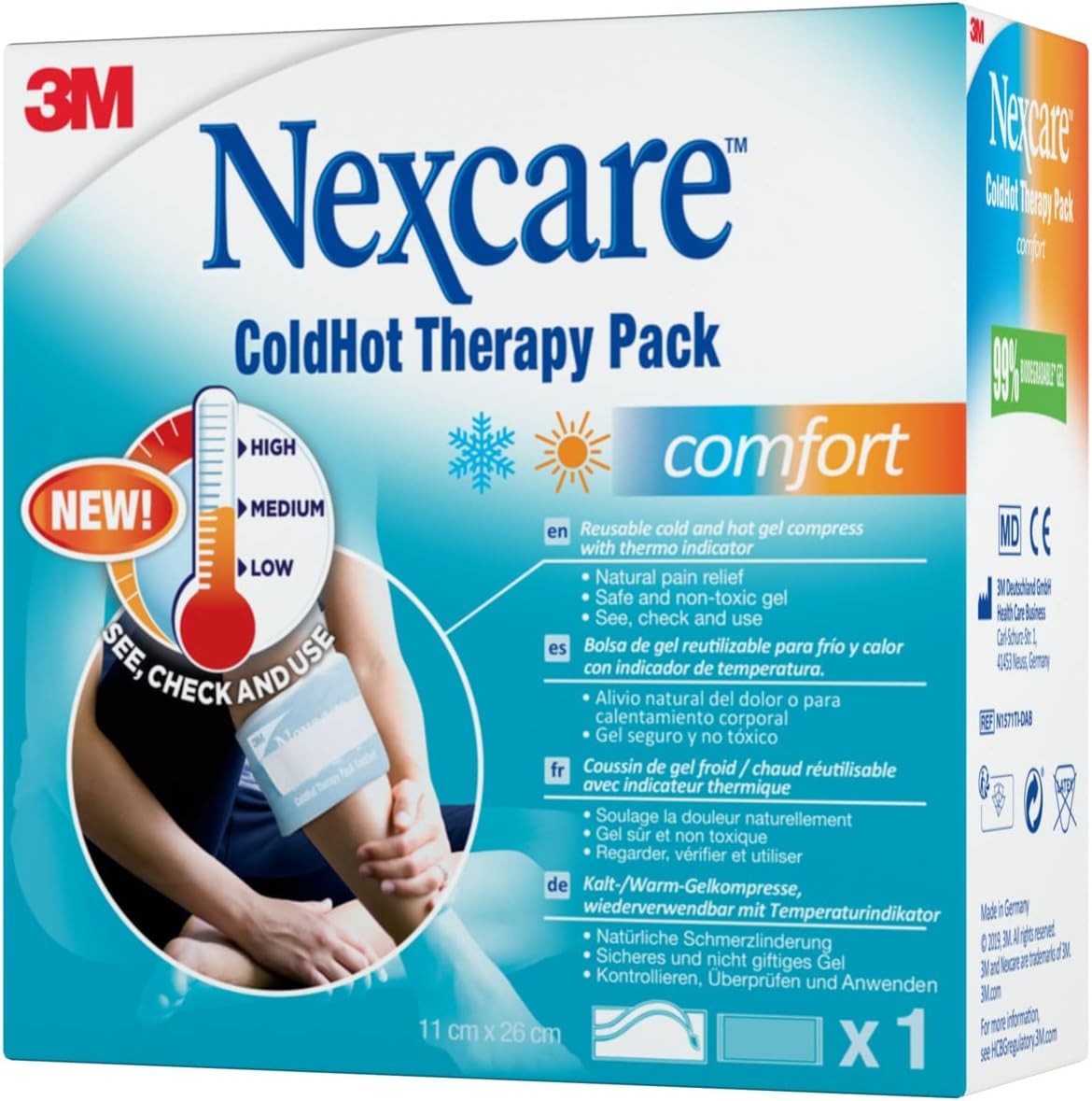 Nexcare Coldhot Comfort With Indicator 11X26 1S