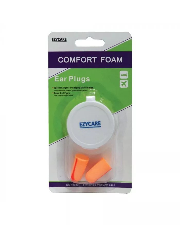 Ezycare Plus Comfort Foam Ear Plugs 1 Pair 10029