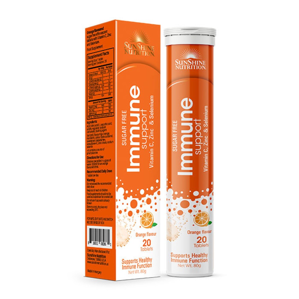 Sunshine Immune Support Eff Orange Tab 20S