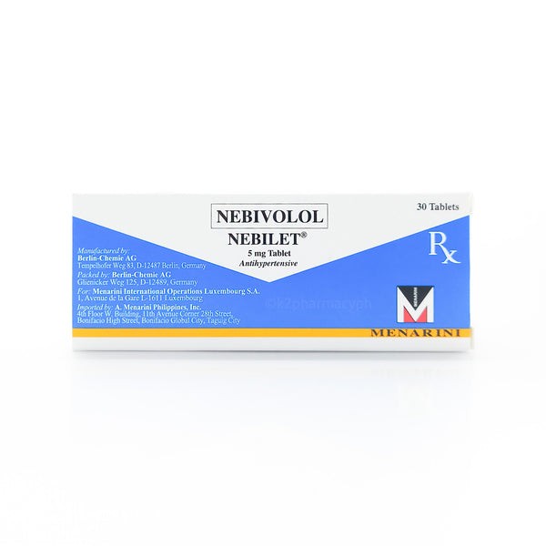 Nebilet Plus 12.5Mg Tablets 30S