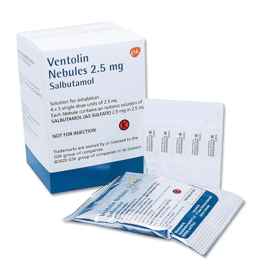 Ventolin Nebules 2.5Mg/2.5Ml Soul 40S