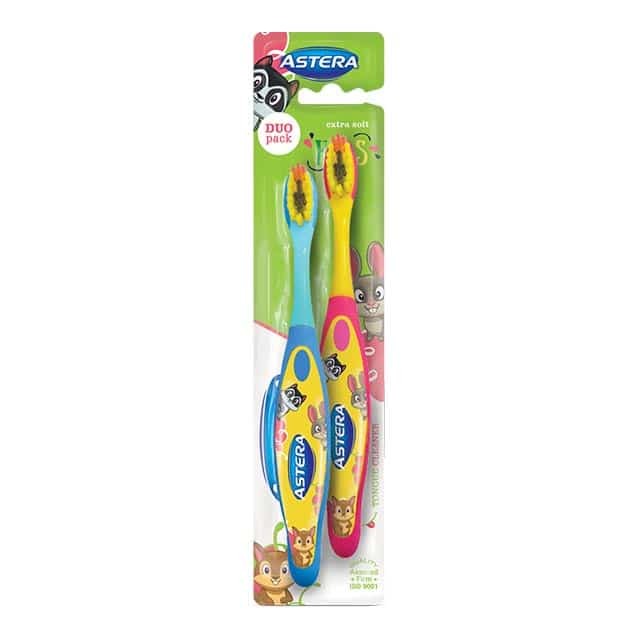 Astera Kids Toothbrush Duo Pack