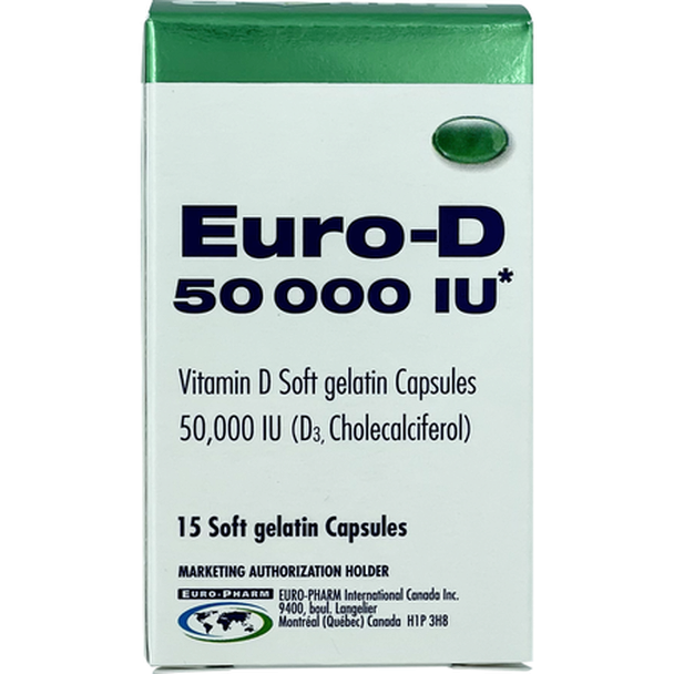 Euro D 50000Iu Cap 15S