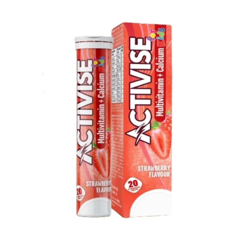 Activise Effervcnt Tabs Strawberry Flvr 20S