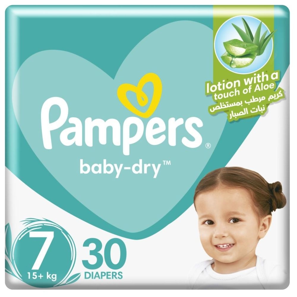 Pampers 7 15+Kg 30 Nos