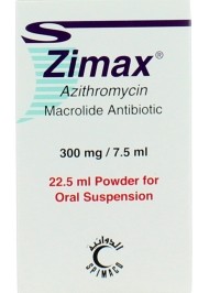 Zimax Ds 300Mg/7.5Ml 22.5Ml Oral Susp