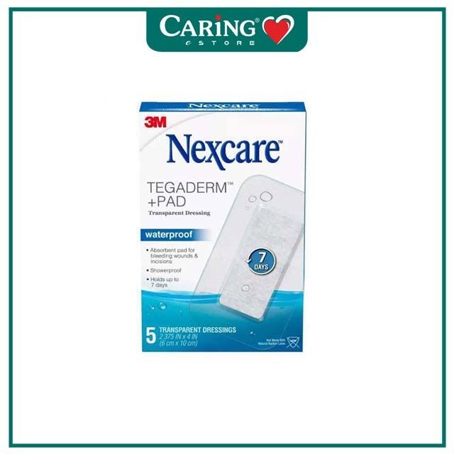 Nexcare Tegaderm +Pad 6X10 5S