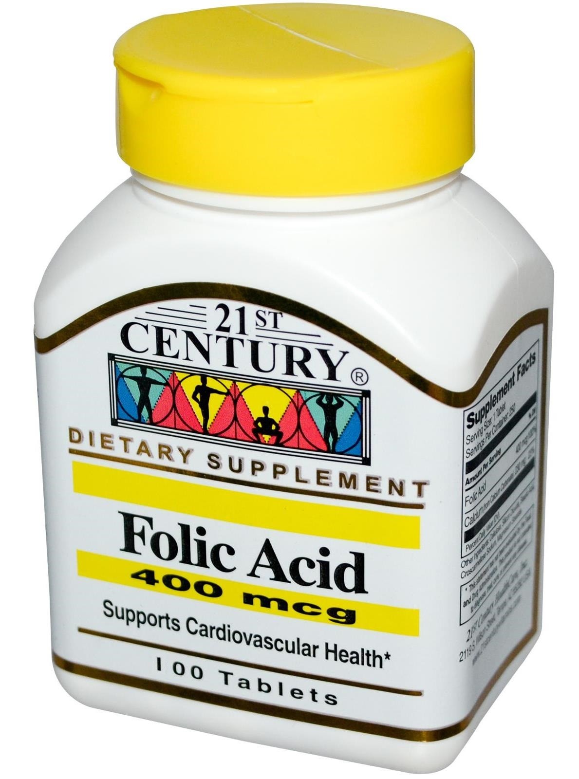 21St Century Folic Acid 400Mcg Tab 100S