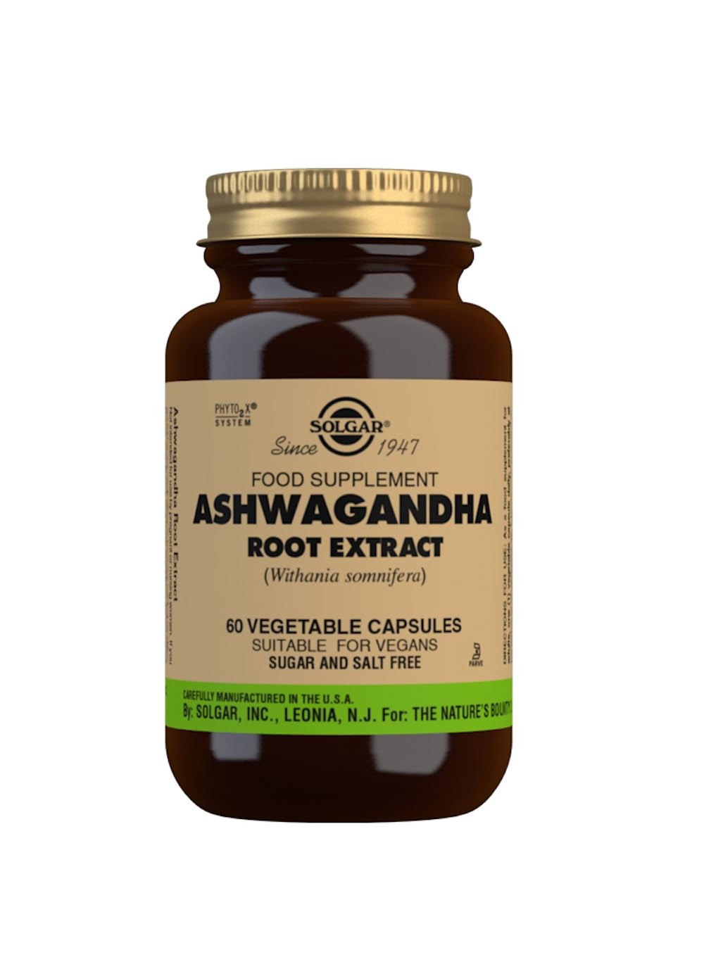 Solgar Ashwagandha Root Extract Veg Cap 60S