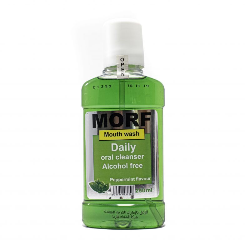 Morf Mouthwash Peppermint 250 Ml