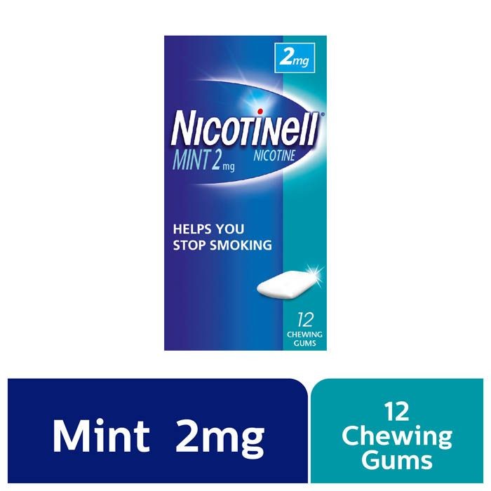 Nicotinell Gum Mint 2Mg 12'S