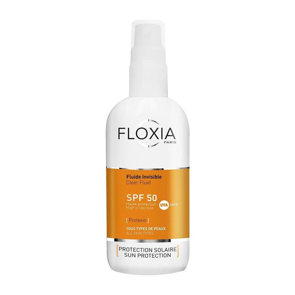 Floxia Clear Fluid Spf 50 High Protection For All Skin Types 125 Ml