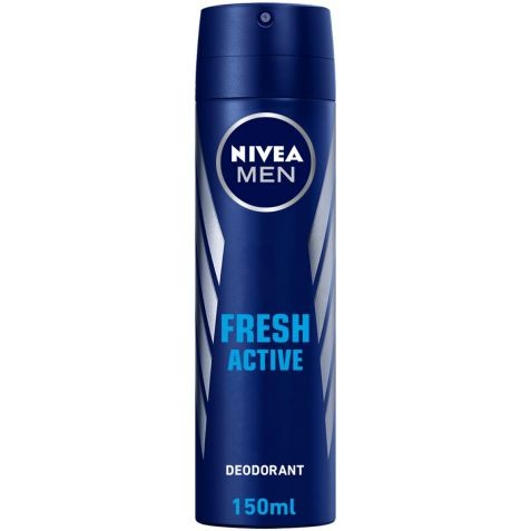 Nivea Men Deo Spray Fresh Active 150Ml (Nv323)