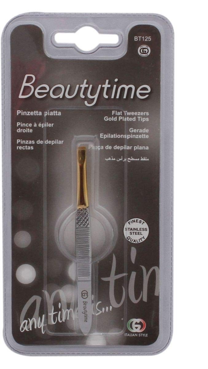 Bt125 Beautytime Flat Tweezer