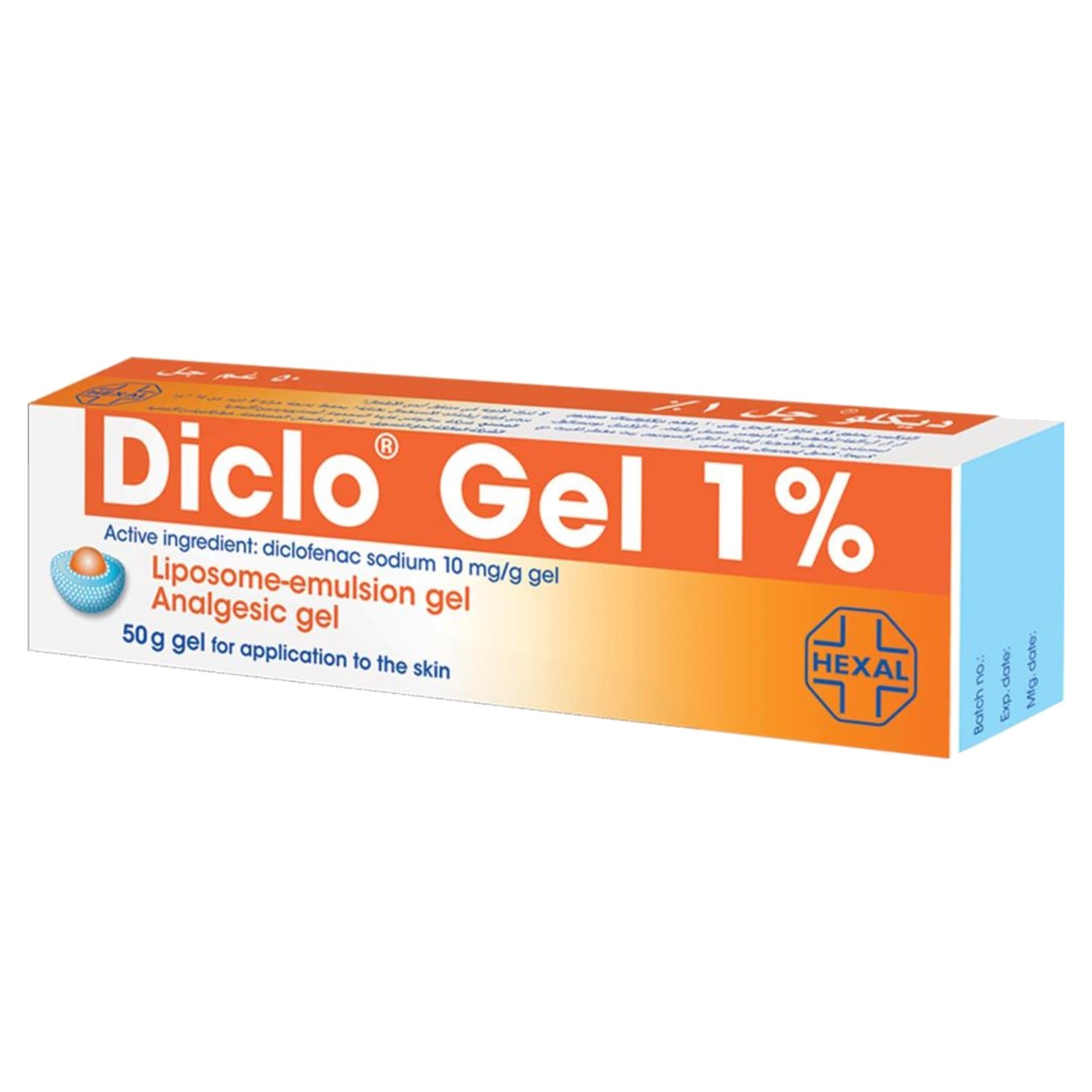 Diclo Gel 1% 50Gm