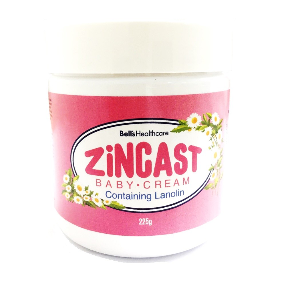 Bells Zincast Baby Cream 225G