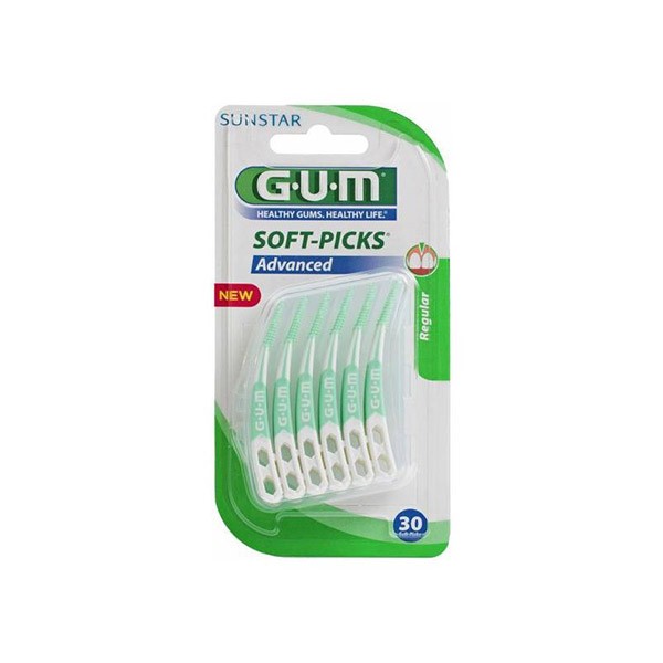 Gum 650M30 Soft Picks Advanced 30S