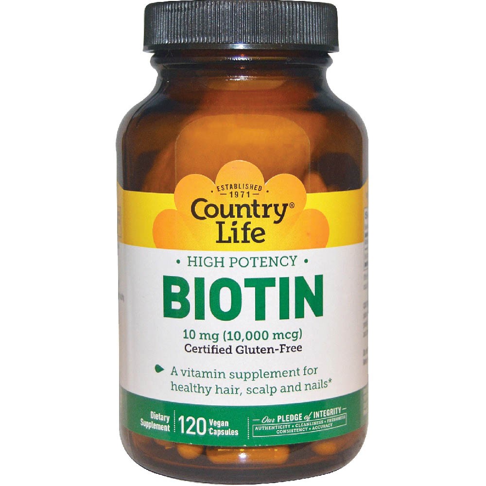 Country Life Biotin 10Mg V-Caps 120S