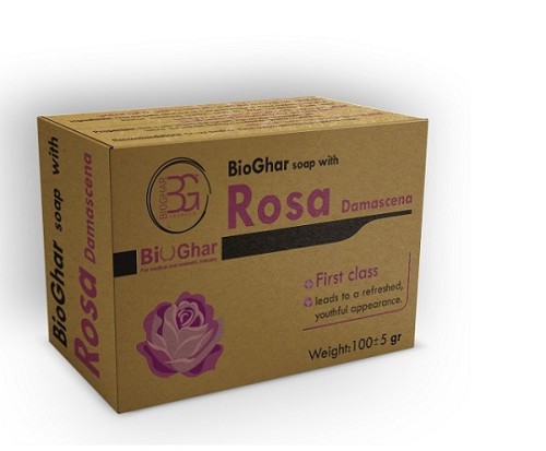Bio Ghar Soap With Rosa Damscena 100Gm