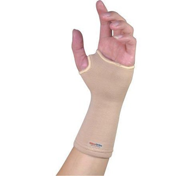 Super Ortho Elastic Wrist Support W/Palm Beige Color-A4-032-Xl