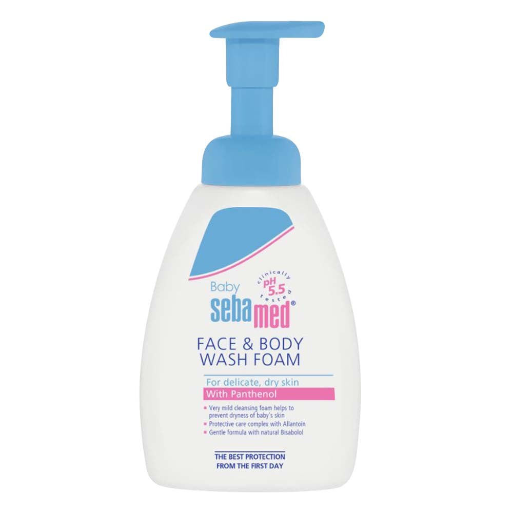 Sebamed Face Body Wash Foam 400Ml