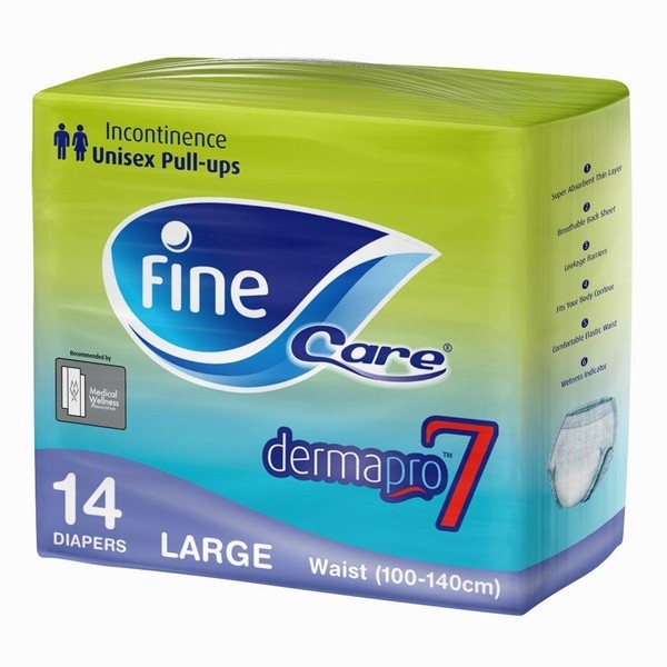 Fine Care Adult Diaper Heavy Brief L 18S