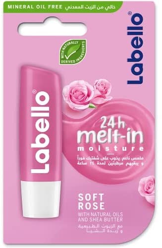 Labello Soft Rose Lipstick 4.8G