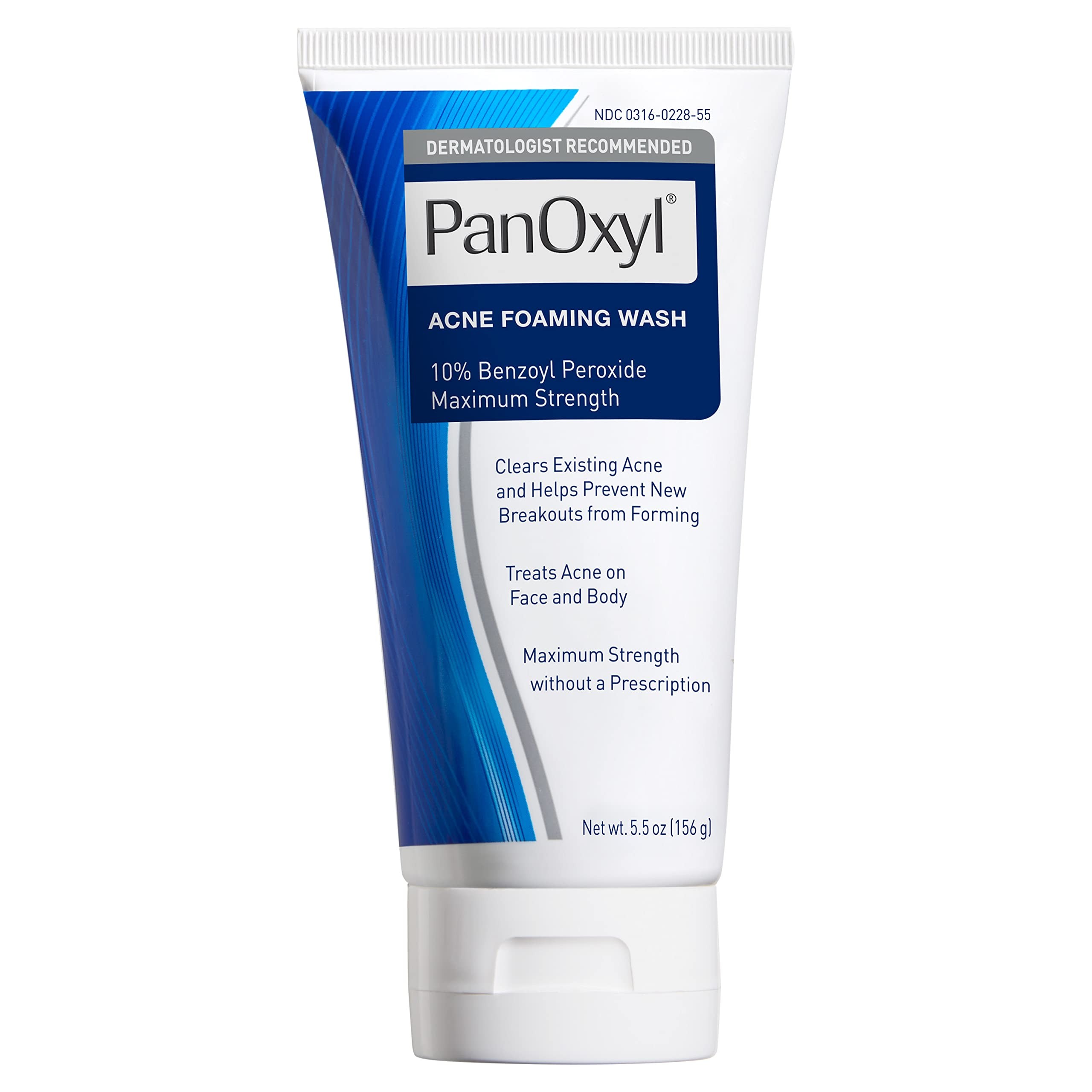 Panoxyl Acne Foaming Wash 10% 156 G
