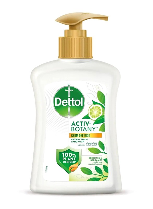 Dettol Botany Green Tea And Bergamot Handwash 200 Ml