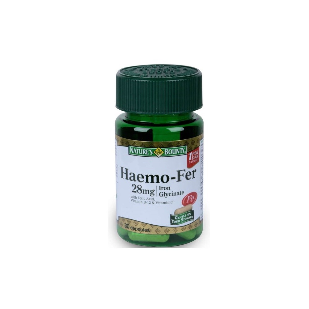 Natures Bounty Haemo Fer 28Mg Cap 30S