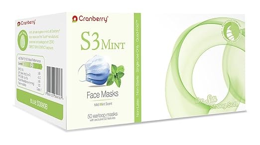 Face Mask - Flavoured Lavednor/Mint 50S