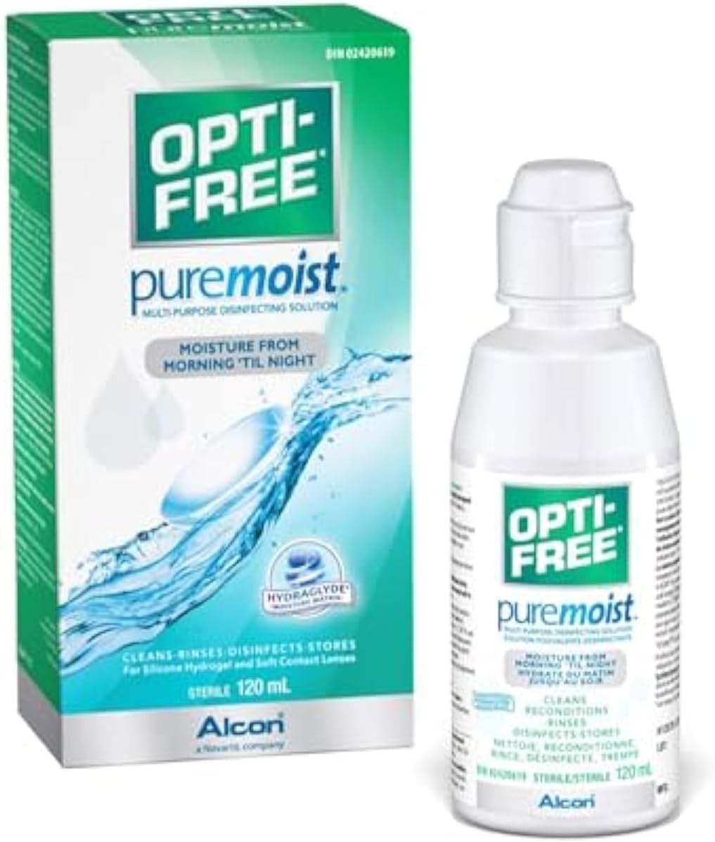 Opti Free Pure Moist Solution 120Ml