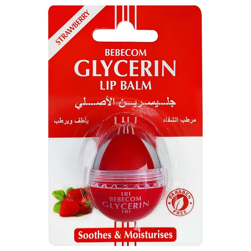 Bebecom Glycerin Lip Care Strawberry 10Gm
