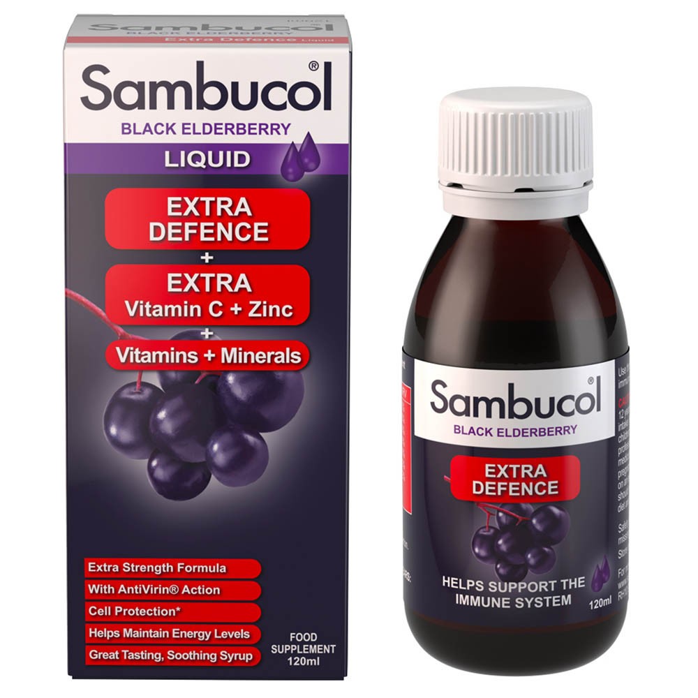 Sambucol Liquid Extra Defence 120 Ml