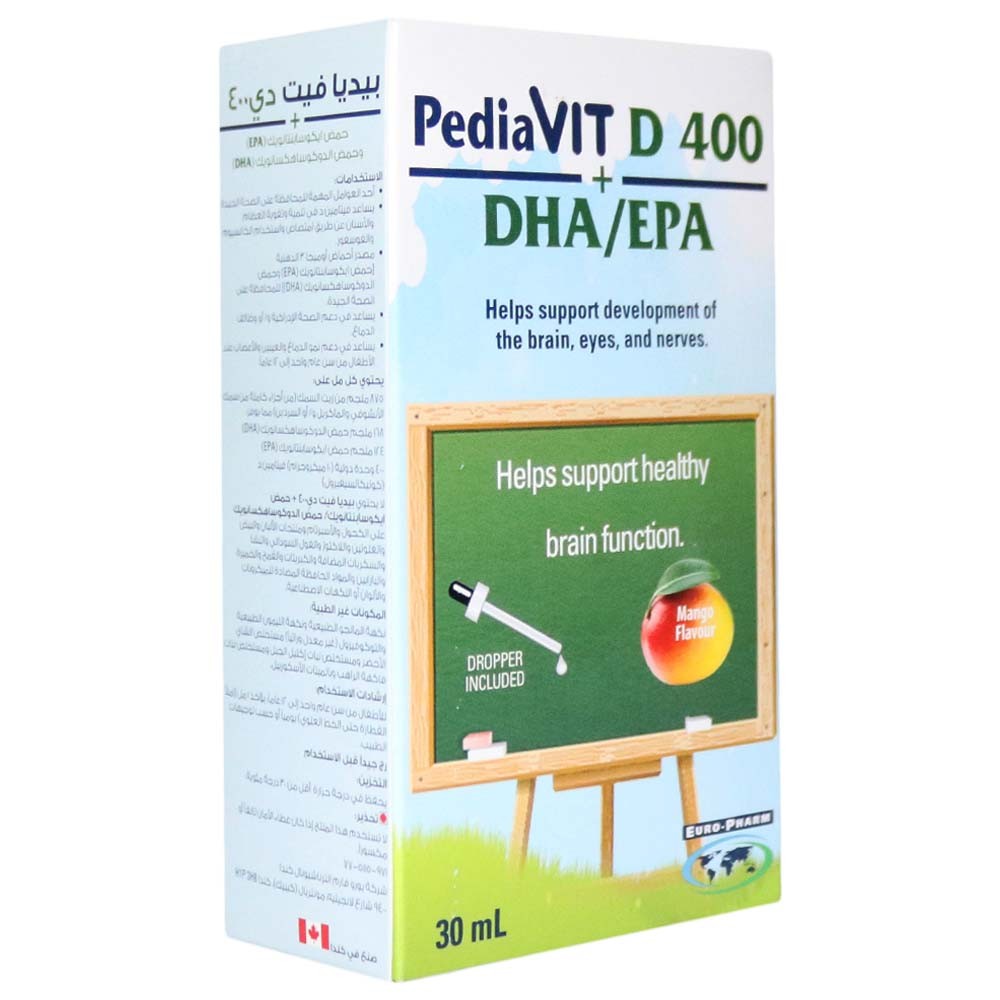 Pediavit D 400 + Dha / Epa 30 Ml