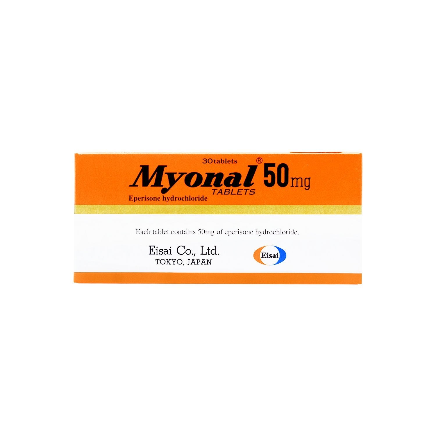 Myonal 50Mg 30S Tab