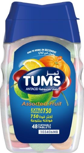 Tums Extra Strength 750 Mg X 48S