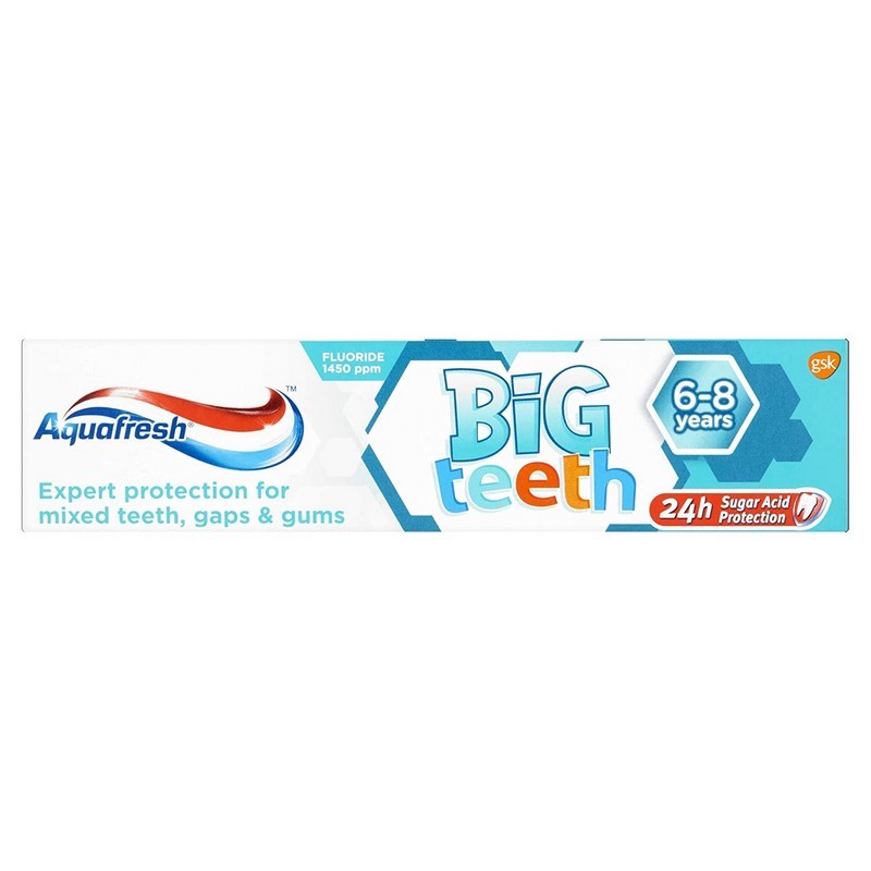 Aquafresh Big Teeth T Paste 50Ml