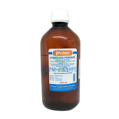 Prime Hydrogen Peroxide 500Ml